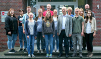 Die Freiwilligen der Betriebsstelle Norden-Norderney und ihre Betreuer 2016