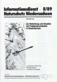 Zur Verbreitung und Situation der Fließgewässerlibellen in Niedersachsen