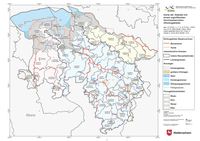 Karte mit dem Ergebnis der vorläufigen Bewertung (Risikogebiete)