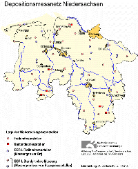 Depositionsmessnetz Niedersachsen