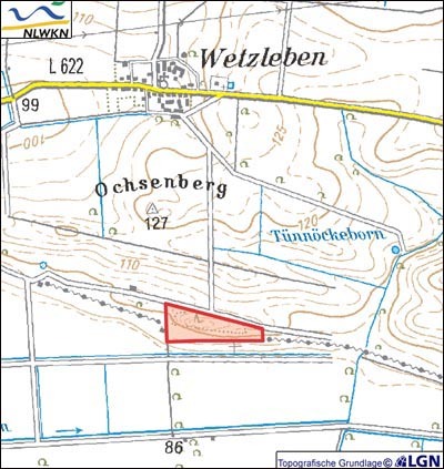 Übersichtskarte des Schutzgebietes