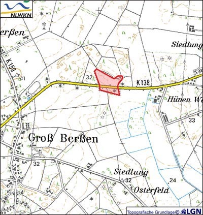 Übersichtskarte des Schutzgebietes