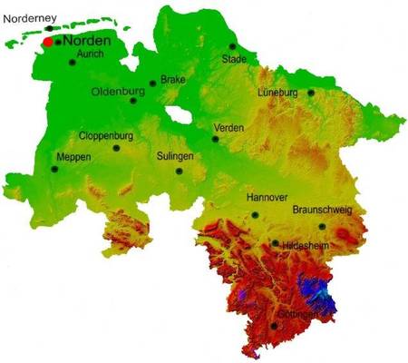Betriebsstellen des NLWKN