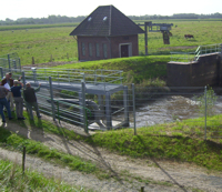 Das Schöpfwerk am Basbecker Schleusenfleth