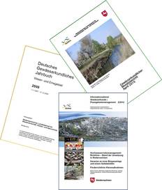 Beispielhafte Abbildung von 3 NLWKN-Publikationen