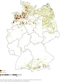 Moorverteilung bundesweit