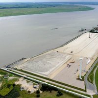 Luftbild Steelwind Nordenham Kaianlage