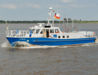 Das Laborschiff "Tümmler"