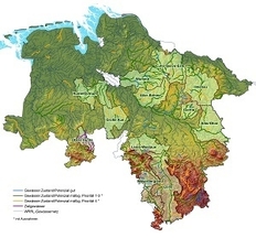 Projektkulisse Gewässerallianz, Kartenübersicht (Stand 2021)