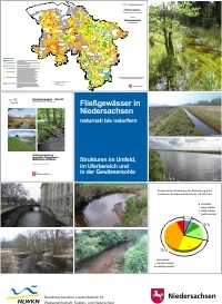 Fließgewässer in Niedersachsen - Gewässerstrukturen