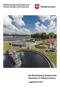 Titelseite Lagebericht Kommunalabwasser 2021