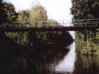 Ansicht Ems-Jade-Kanal mit Brücke