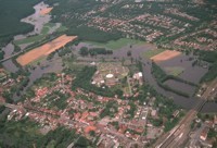 Celle bei Hochwasser