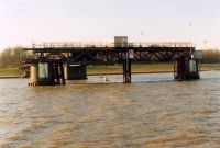 Gewässergütemesstation Grauerort an der Elbe bei Stade