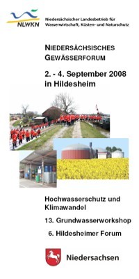 Titelblatt Info-Heft Nds. Gewässerforum 2008