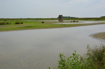 Foto 10: weite Flachwasserbereiche auf der Insel…