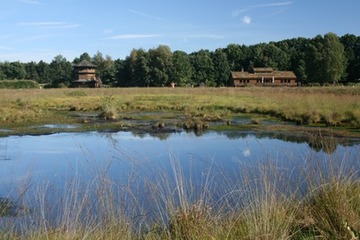 Das Naturschutzinformationszentrum "Haus im Moor" am Goldenstedter Moor