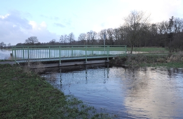 Haarenniederung bei Hochwasser