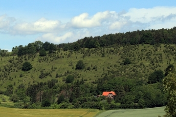 Blick vom Döhrenberg auf den Altendorfer Berg