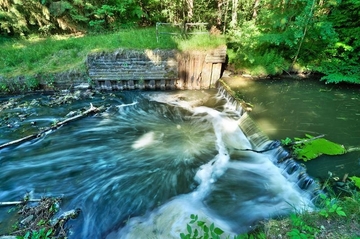 Sohlabsturz im Allerkanal