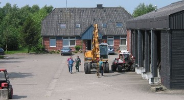 Betriebshof mit Steuerzentrale