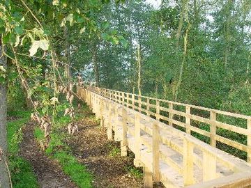 Aueniederung und Nebentäler - Rundweg mit Steg bei Harsefeld