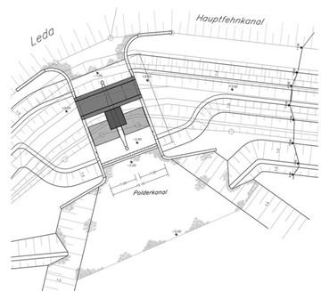 Abschlagbauwerk