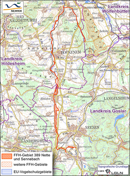 FFH-Gebiet 389 Nette und Sennebach