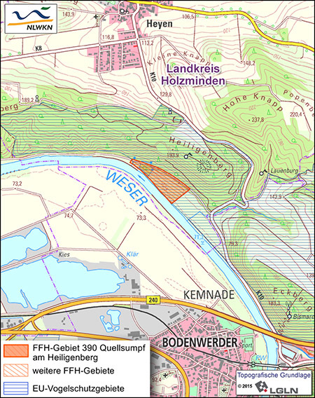 FFH-Gebiet 390 Quellsumpf am Heiligenberg