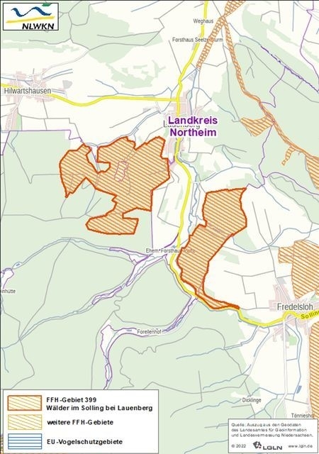 FFH-Gebiet 399 Wälder im südlichen Solling