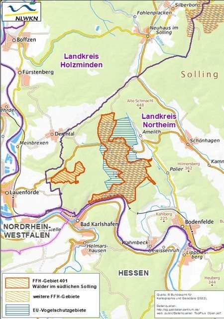 FFH-Gebiet 401 Wälder im südlichen Solling