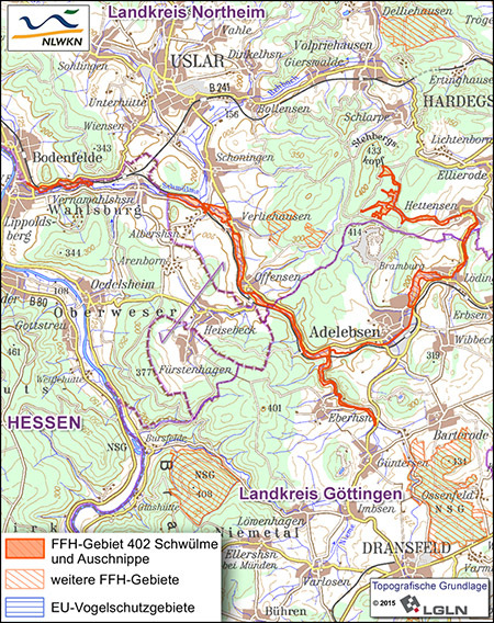 FFH-Gebiet 402 Schwülme und Auschnippe