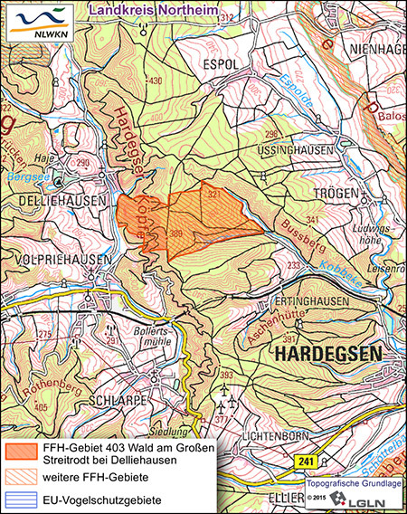 FFH-Gebiet 403 Wald am Großen Streitrodt bei Delliehausen