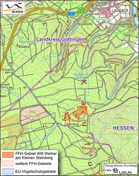 FFH-Gebiet 408 Weiher am Kleinen Steinberg