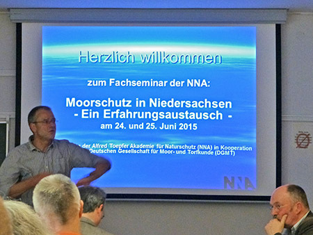 Herzlich Willkommen zum Fachseminar - Moorschutz in Niedersachsen - ein Erfahrungsaustausch