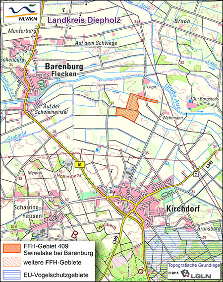 FFH-Gebiet 409 Swinelake bei Barenburg