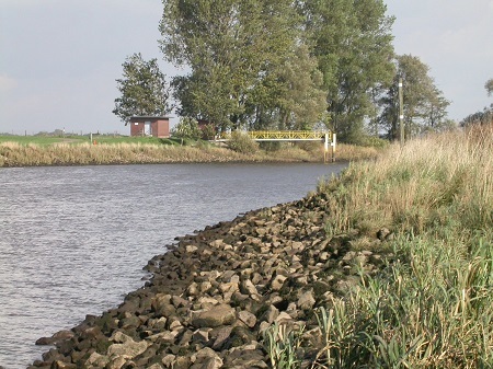 Gewässergütemessstation Reithörn an der Hunte
