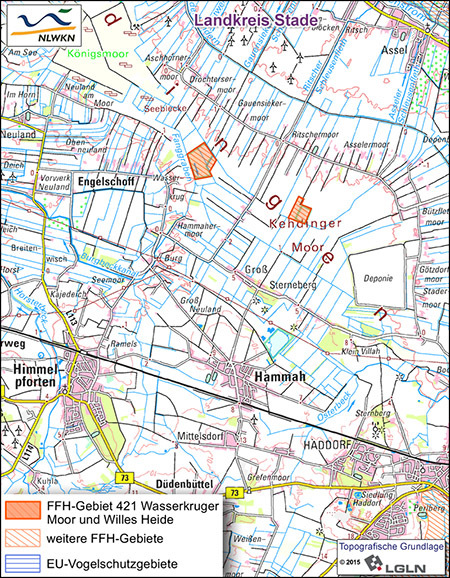 FFH-Gebiet 421 Wasserkruger Moor und Willes Heide