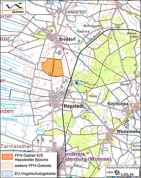 FFH-Gebiet 425 Hepstedter Büsche