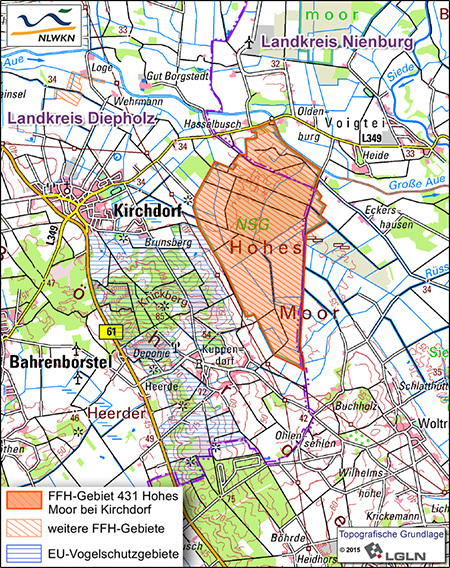 FFH-Gebiet 431 Hohes Moor bei Kirchdorf