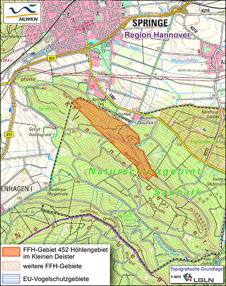 FFH-Gebiet 452 Höhlengebiet im Kleinen Deister