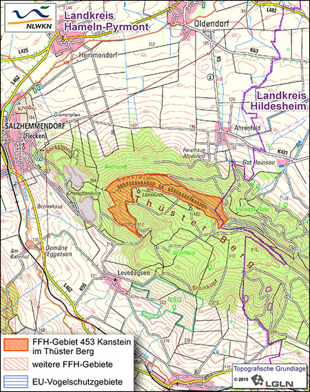 FFH-Gebiet 453 Kanstein im Thüster Berg