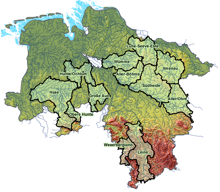 Zwölf Kooperationspartner in verschiedenen Landesteilen arbeiten in der Gewässerallianz zusammen – es ist ein Partnerschaftsprojekt zur naturnahen Entwicklung von Flüssen und Bächen in Niedersachsen.