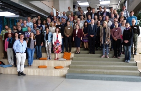 Die Konferenzteilnehmer in Riga (Foto: Krišjānis Libauers, Botanical Garden of the University of Latvia)