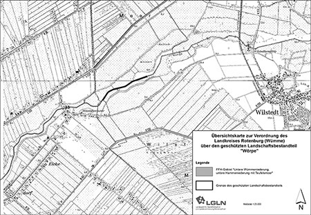 Übersichtskärtchen zum Geschützten Landschaftsbestandteil