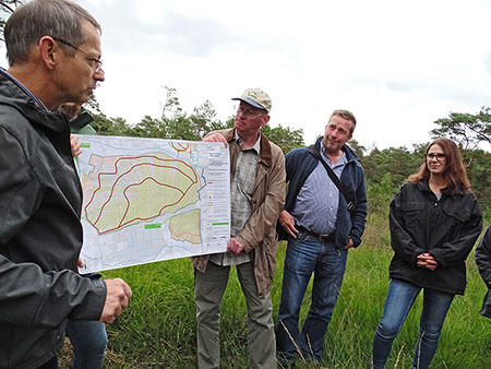 Exkursion der Stabsstelle des NLWKN in das Otternhagener Moor