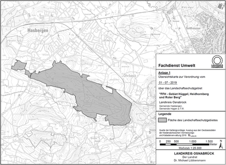 Übersichtskärtchen zum Landschaftschutzgebiet "Lethetal"