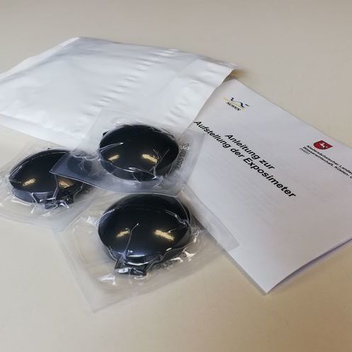 Versand der Exposimeter (Foto: NLWKN)