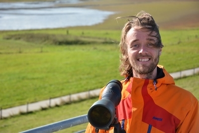 Der neue Mitarbeiter an der Naturschutzstation Ems: Felix Närmann