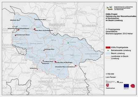 Der gesamte Nordosten Niedersachsens gehört zum Bezirk Lüneburg und erstreckt sich von der Küste über die Heideregionen bis ins Wendland.